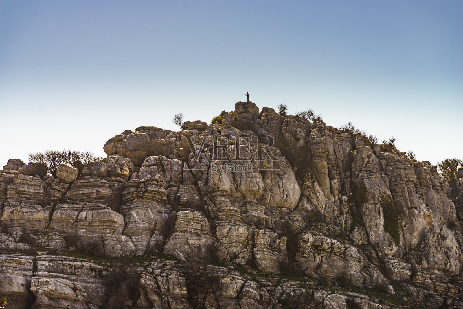 西班牙托卡尔·德·安特奎拉的岩层照片摄影图片