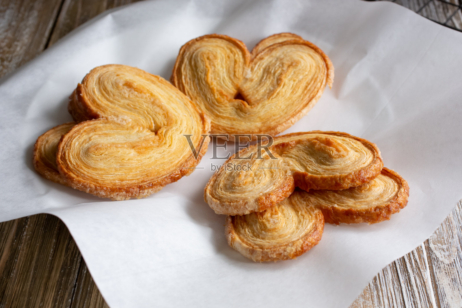 棕榈饼干照片摄影图片