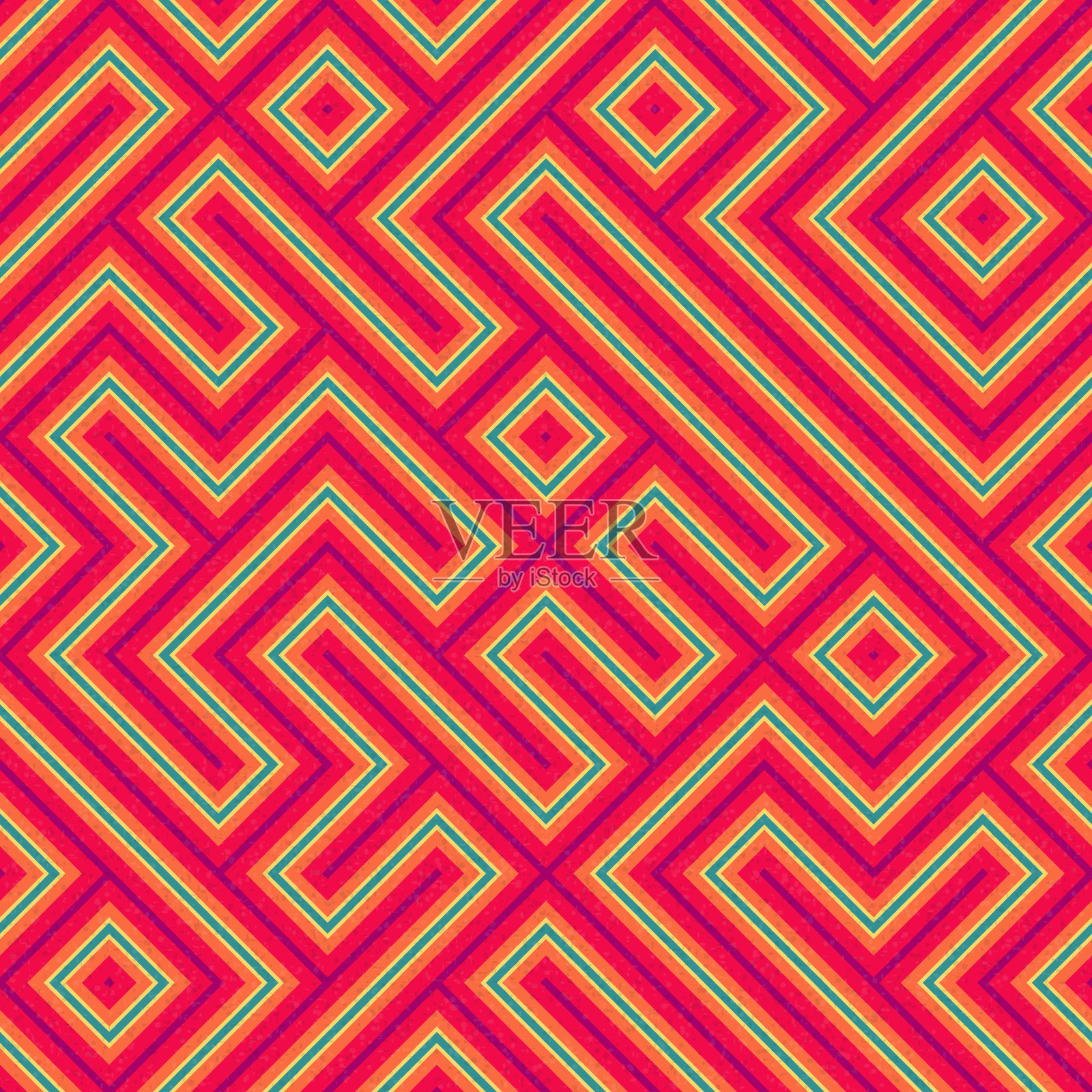 抽象几何图案生成计算艺术插图插画图片素材