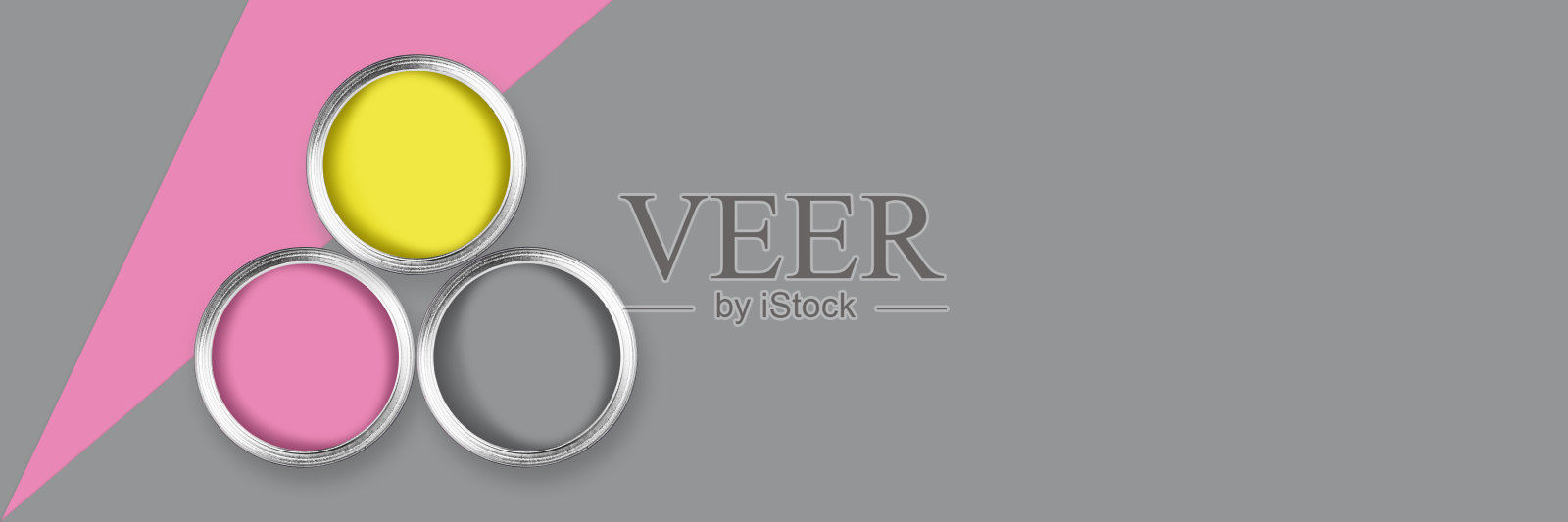 一罐油漆。照片摄影图片