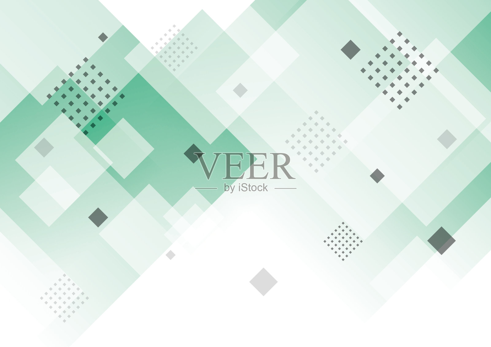 几何和抽象的背景与正方形和点插画图片素材