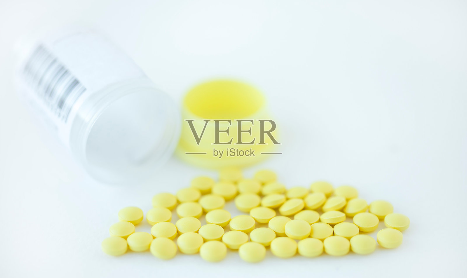 黄胶囊照片摄影图片