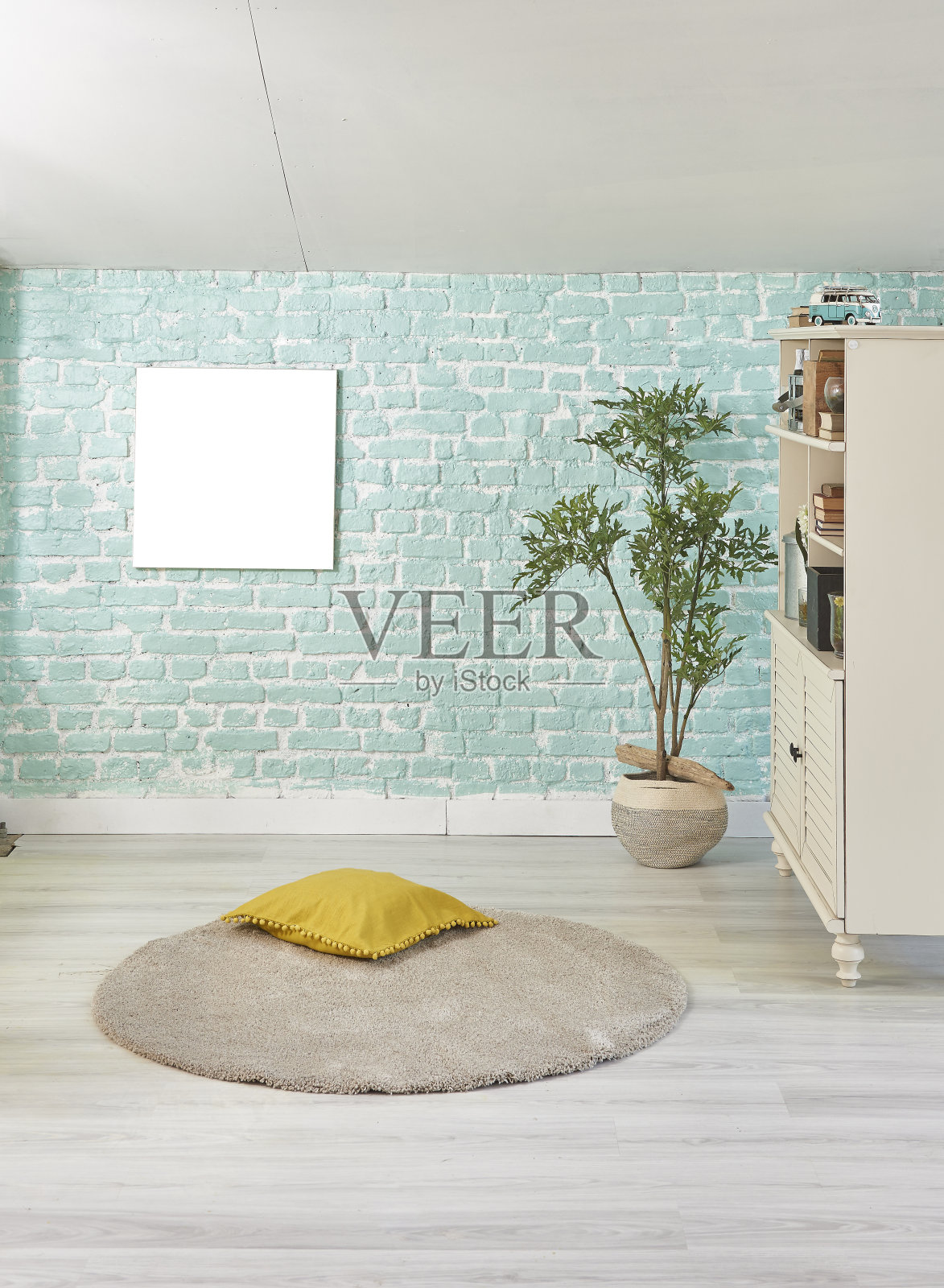 现代家居室内客厅的风格和设计照片摄影图片