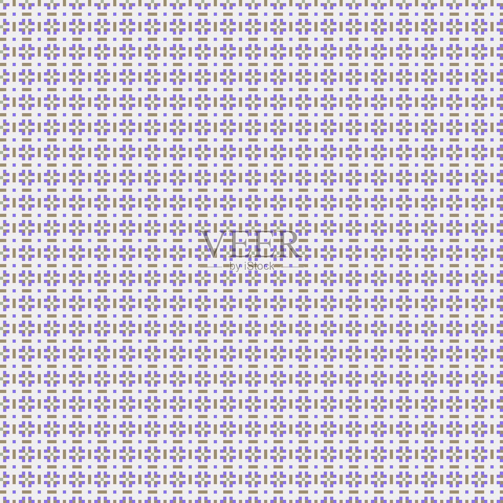 点阵生成式计算艺术插画插画图片素材