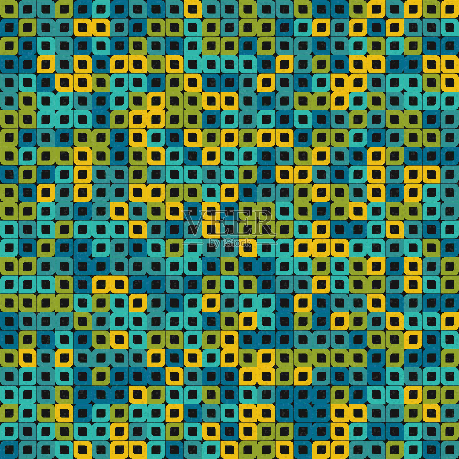 抽象几何图案生成计算艺术插图插画图片素材