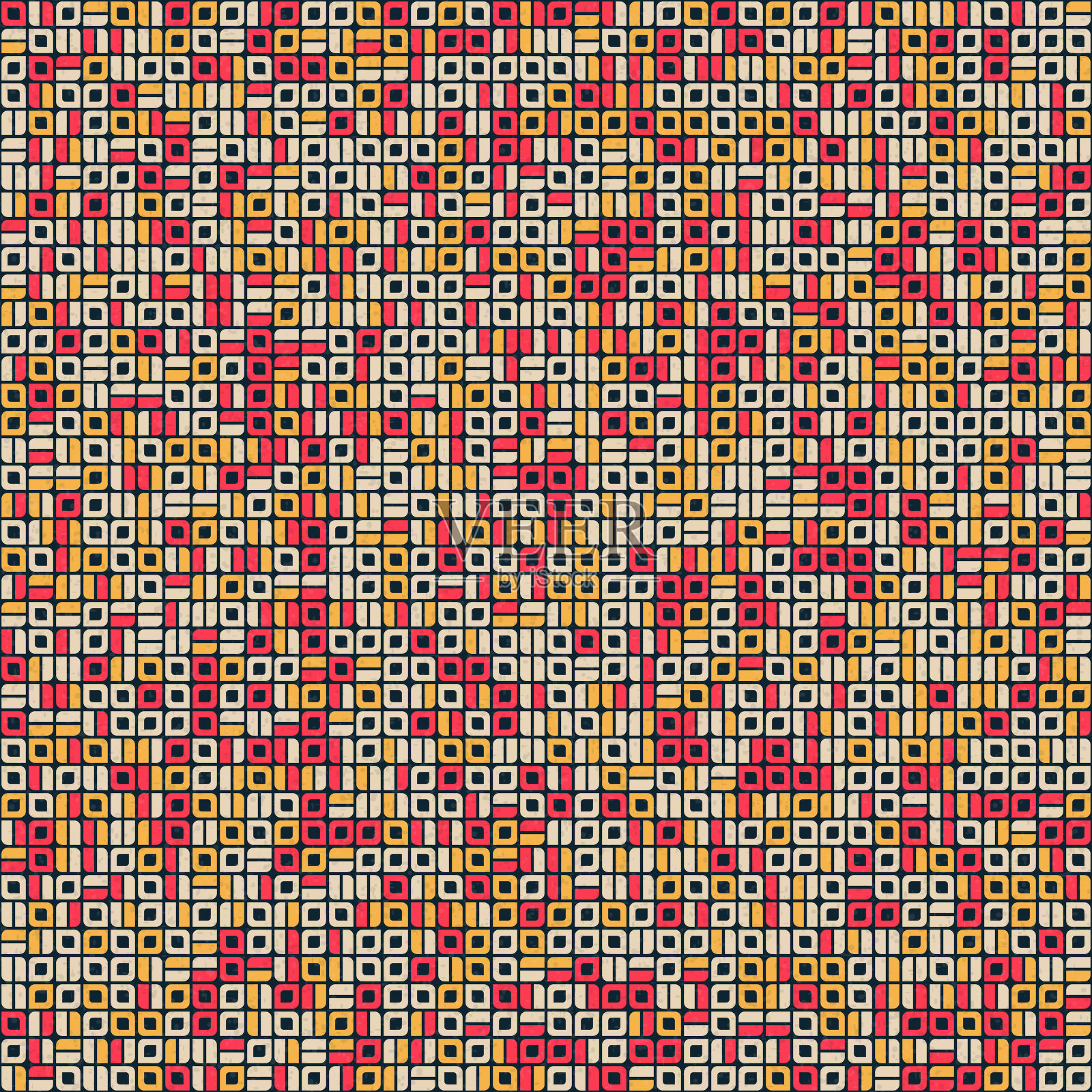 抽象几何图案生成计算艺术插图插画图片素材