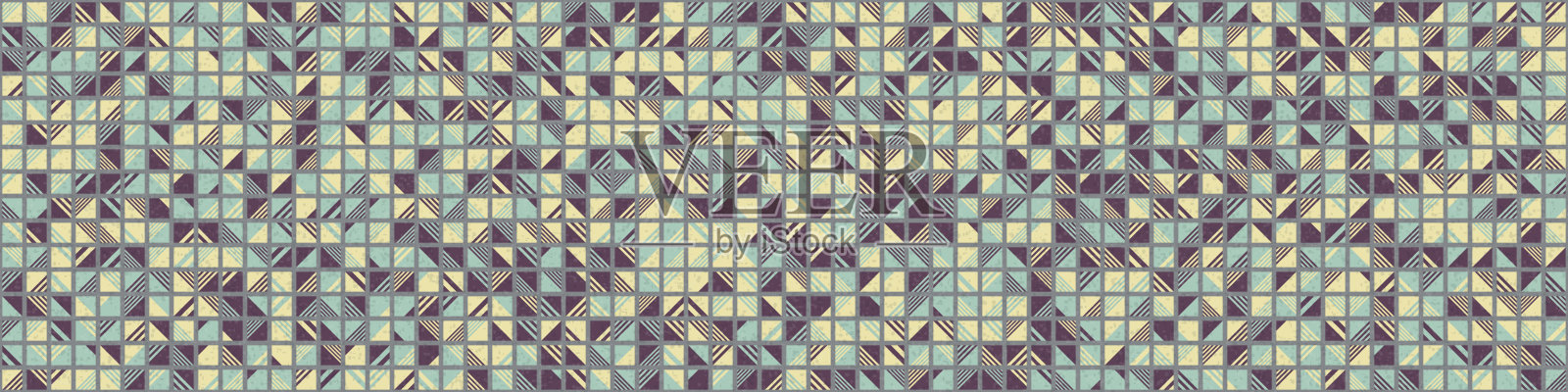 抽象几何图案生成计算艺术插图插画图片素材