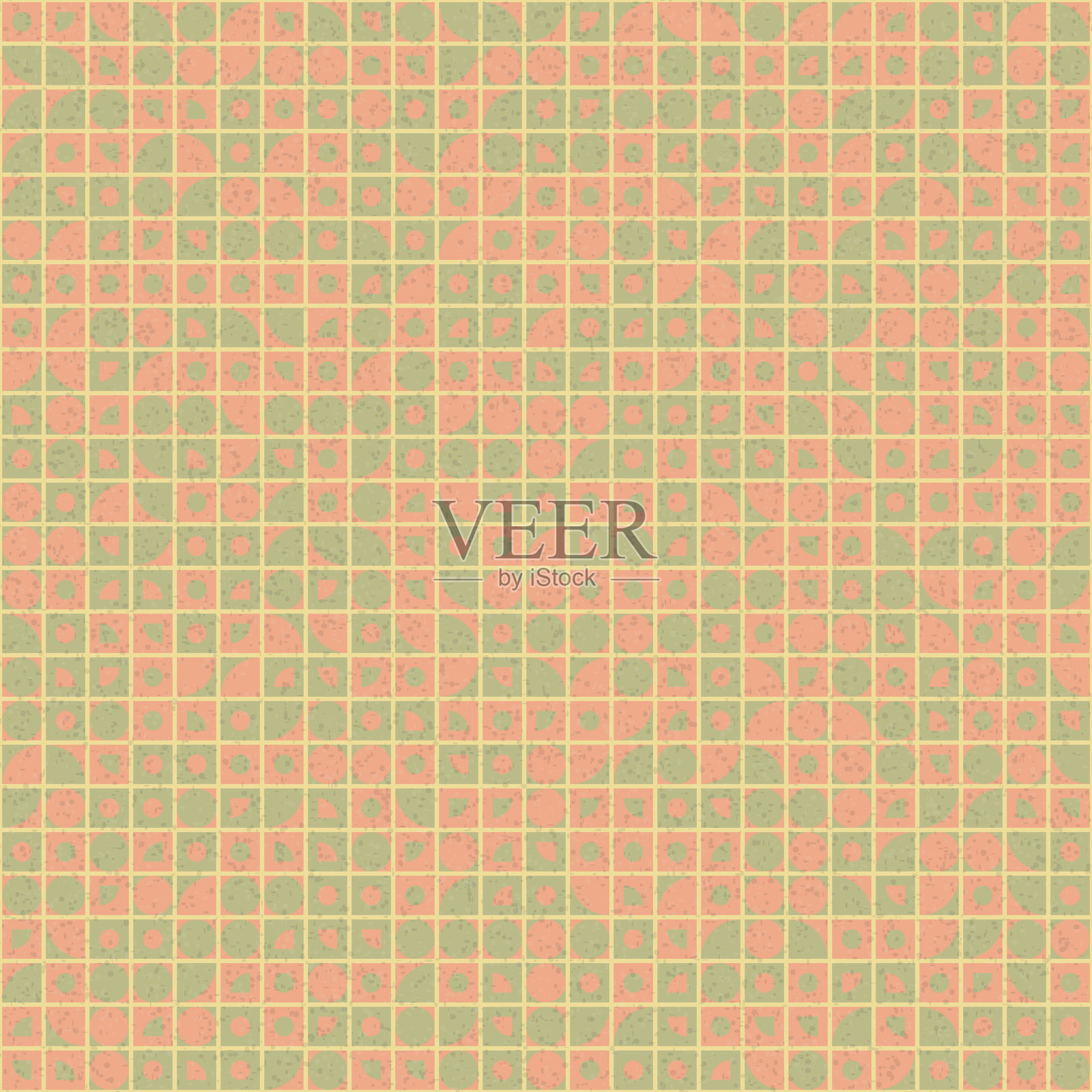 抽象几何图案生成计算艺术插图插画图片素材