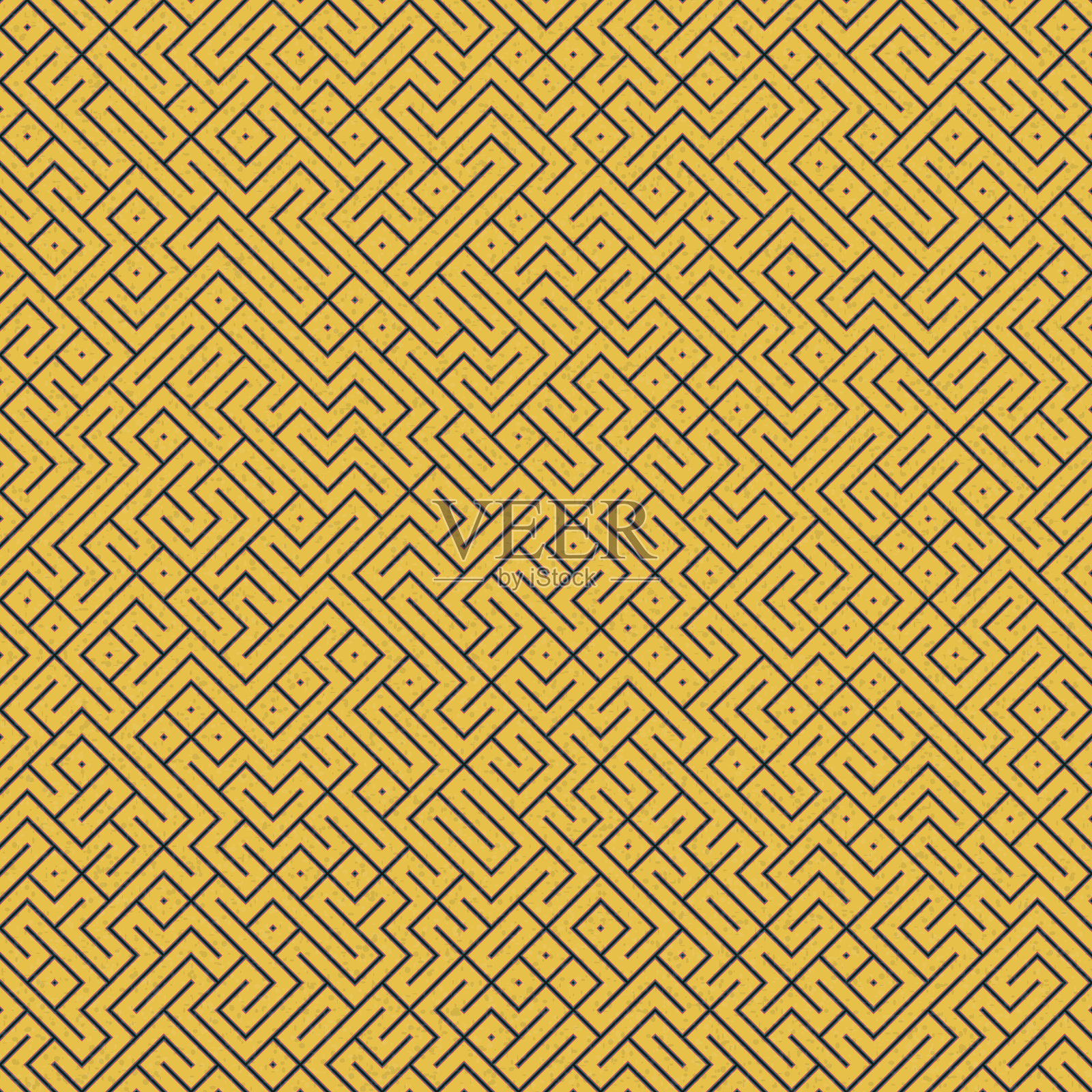 抽象几何图案生成计算艺术插图插画图片素材