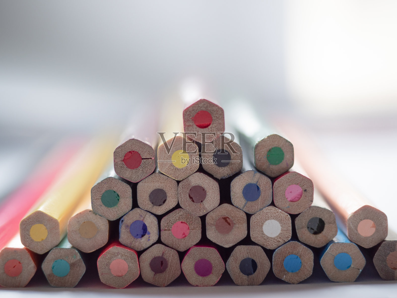 彩色铅笔照片摄影图片