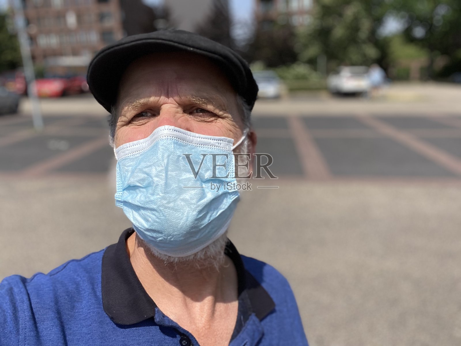 荷兰的最后一个口罩日。照片摄影图片