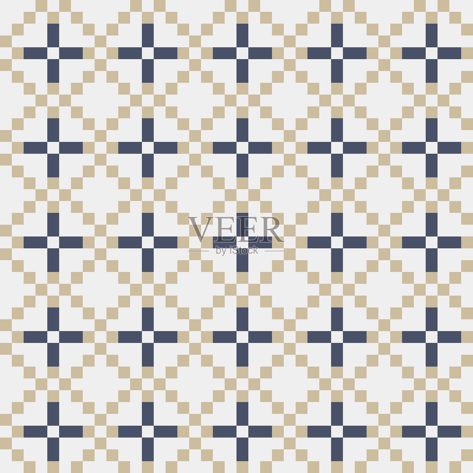 点阵生成式计算艺术插画插画图片素材