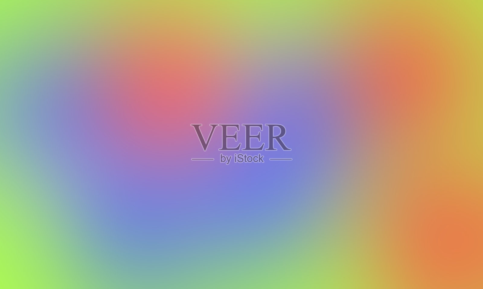 高斯模糊背景插图设计与组合明亮的颜色插画图片素材