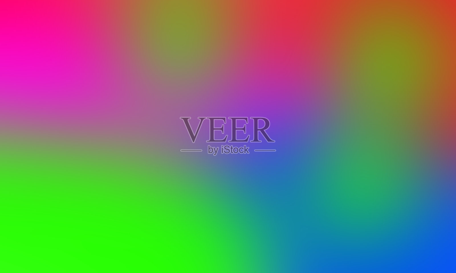 高斯模糊背景插图设计与组合明亮的颜色插画图片素材