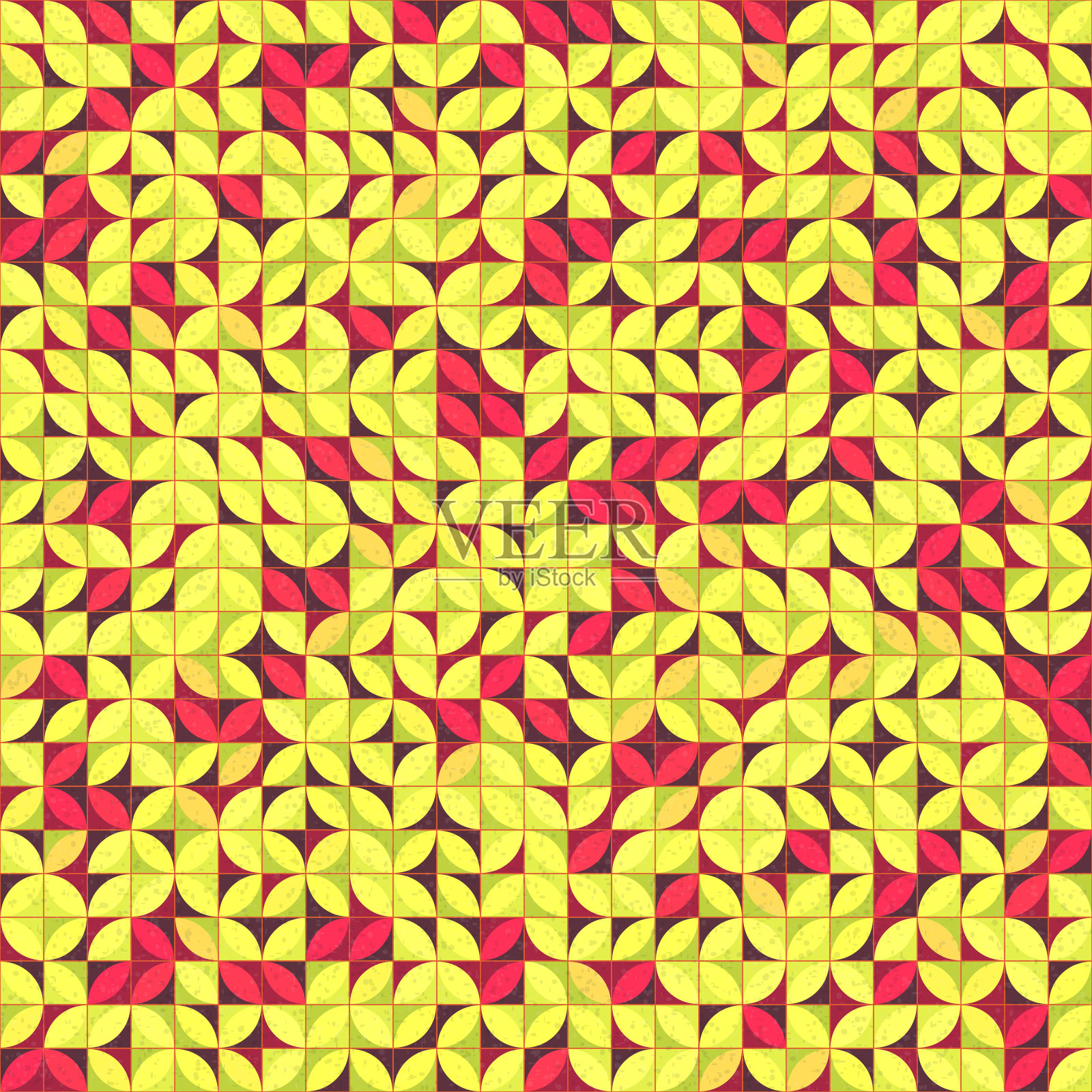 抽象几何图案生成计算艺术插图插画图片素材