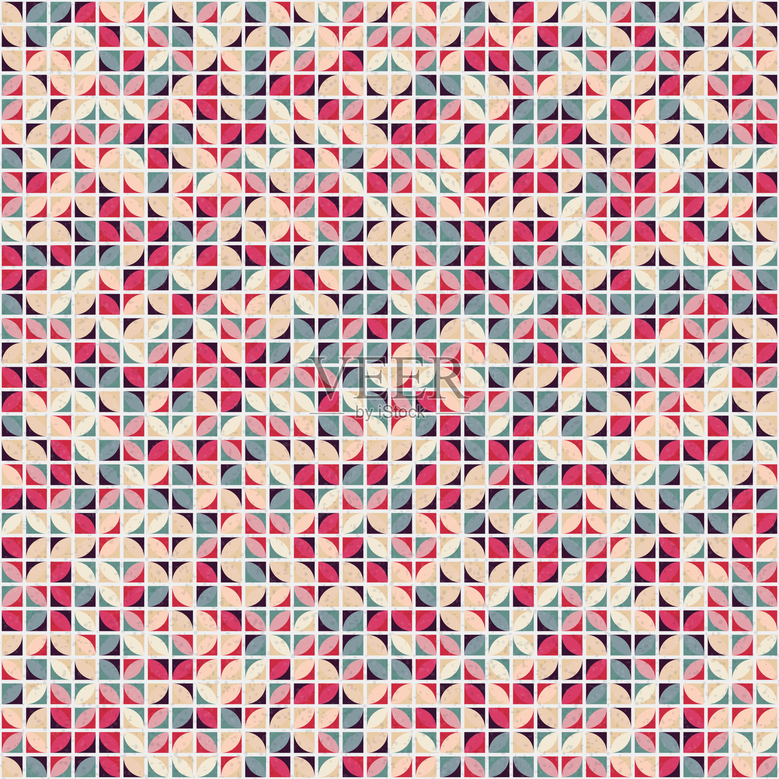 抽象几何图案生成计算艺术插图插画图片素材