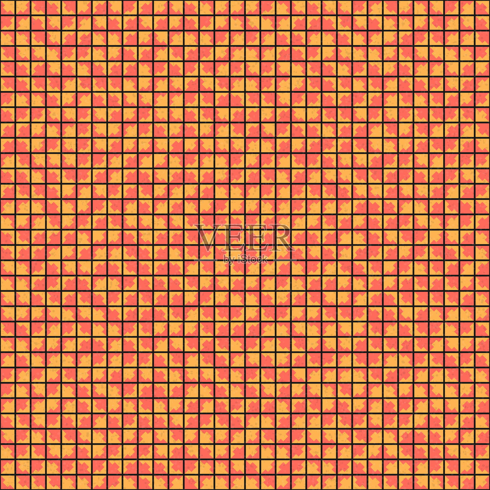 抽象几何图案生成计算艺术插图插画图片素材