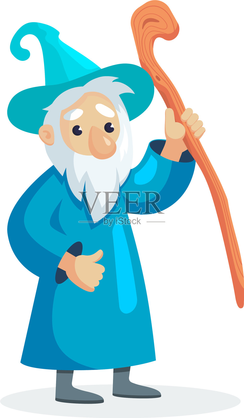 男巫男巫，披着斗篷的魔法师设计元素图片