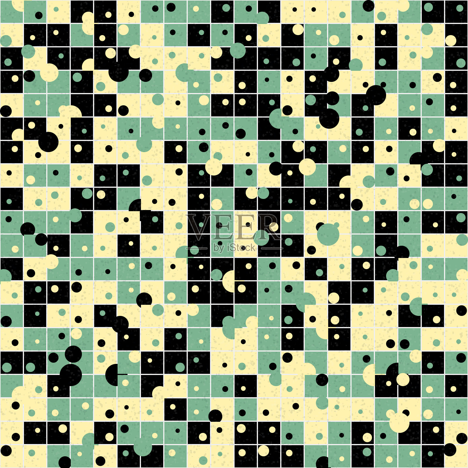 抽象几何图案生成计算艺术插图插画图片素材