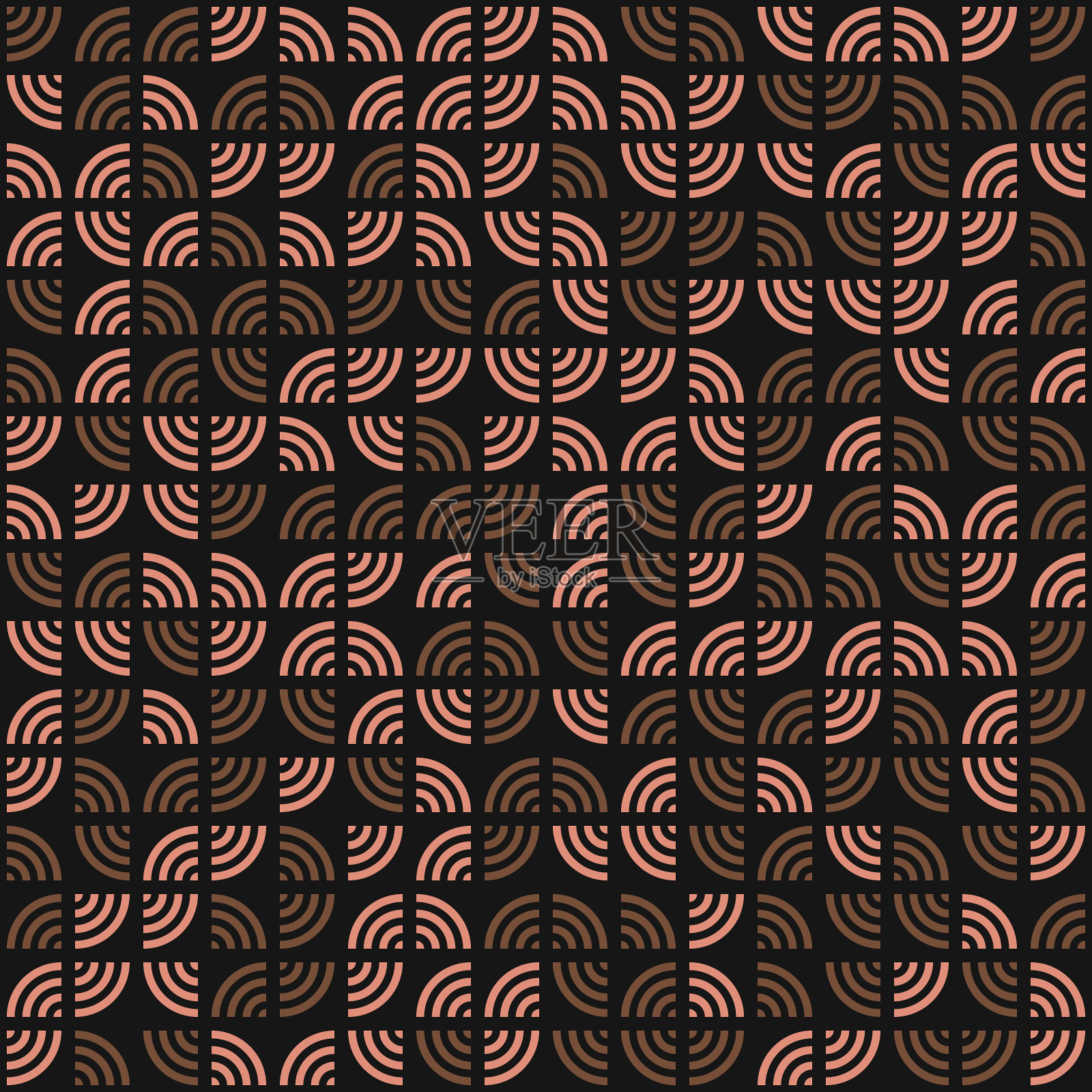 抽象几何图案生成计算艺术插图插画图片素材