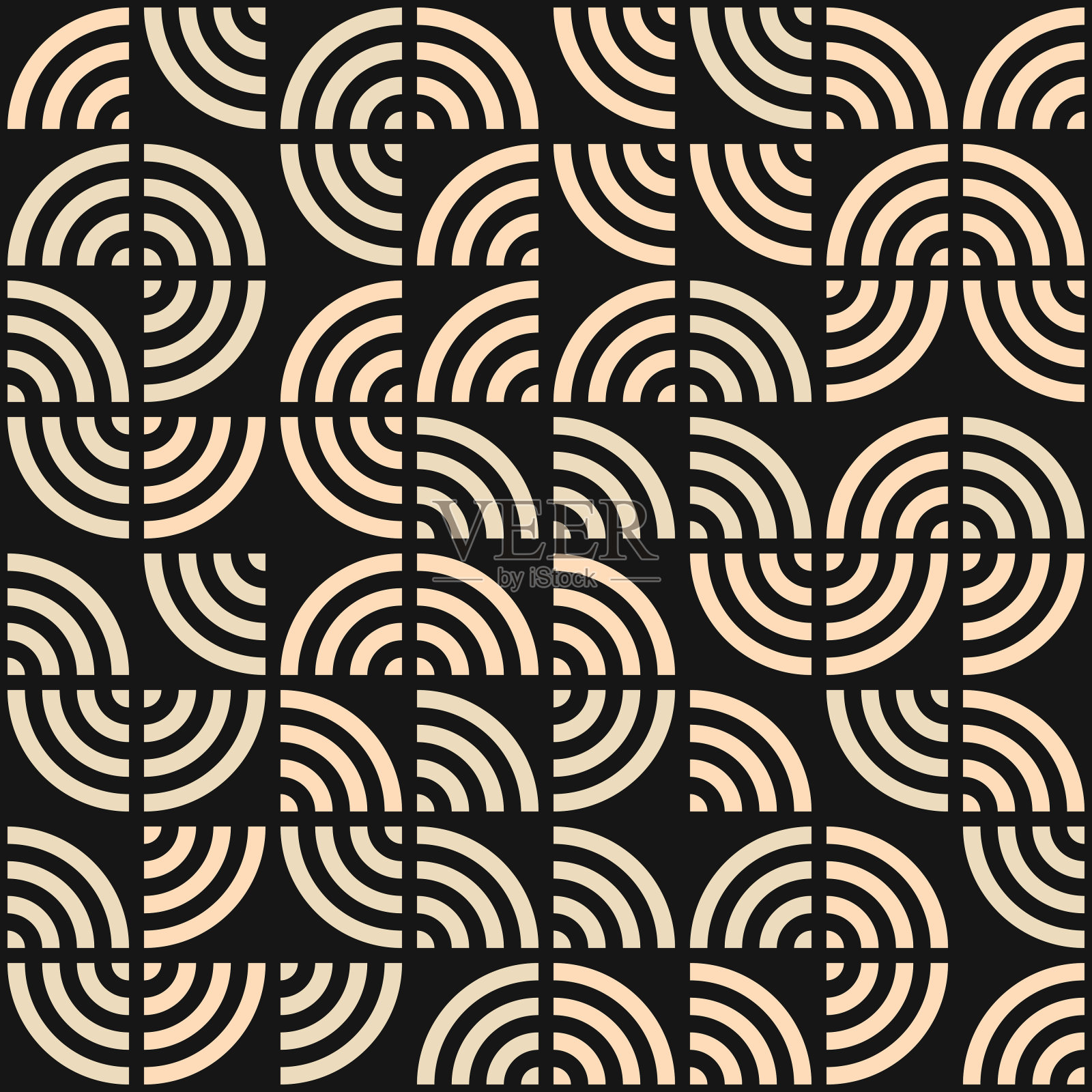 抽象几何图形生成计算艺术插图插画图片素材