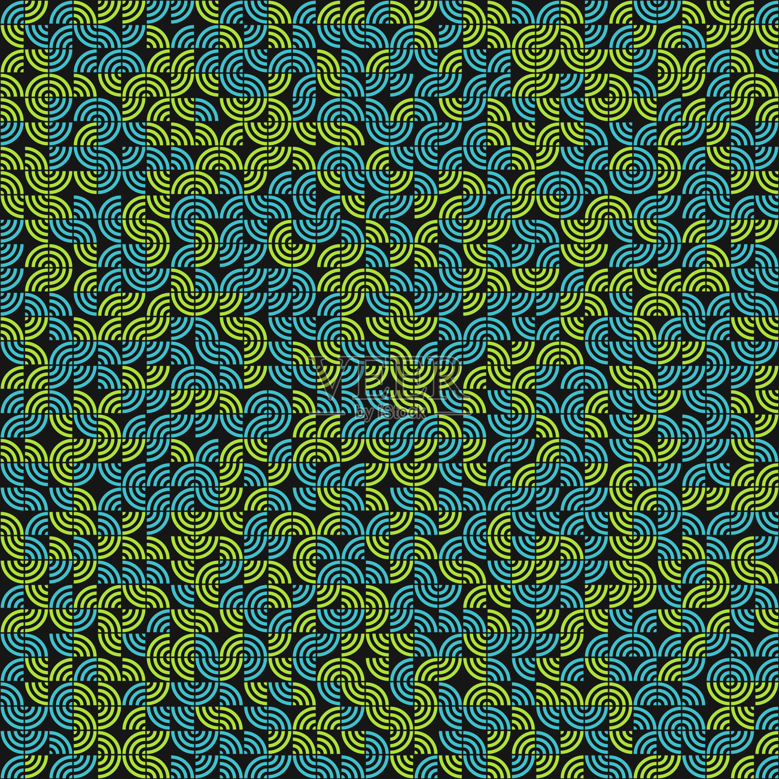 抽象几何图形生成计算艺术插图插画图片素材