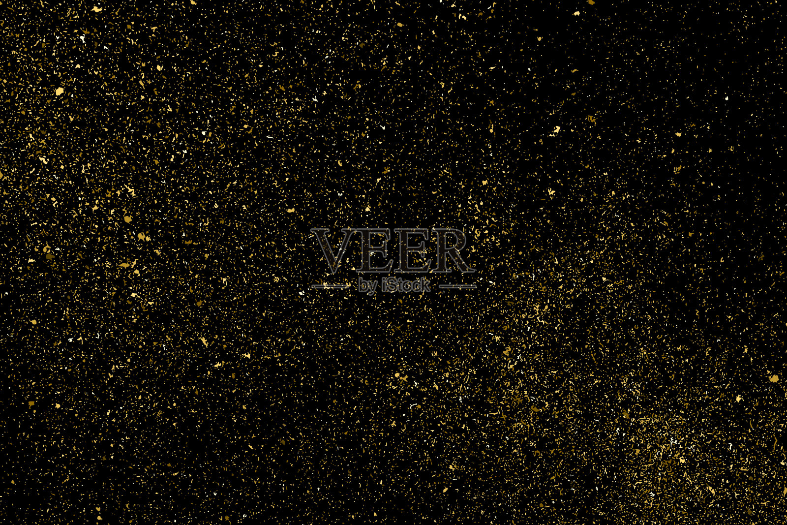 金色的星尘向量插画图片素材
