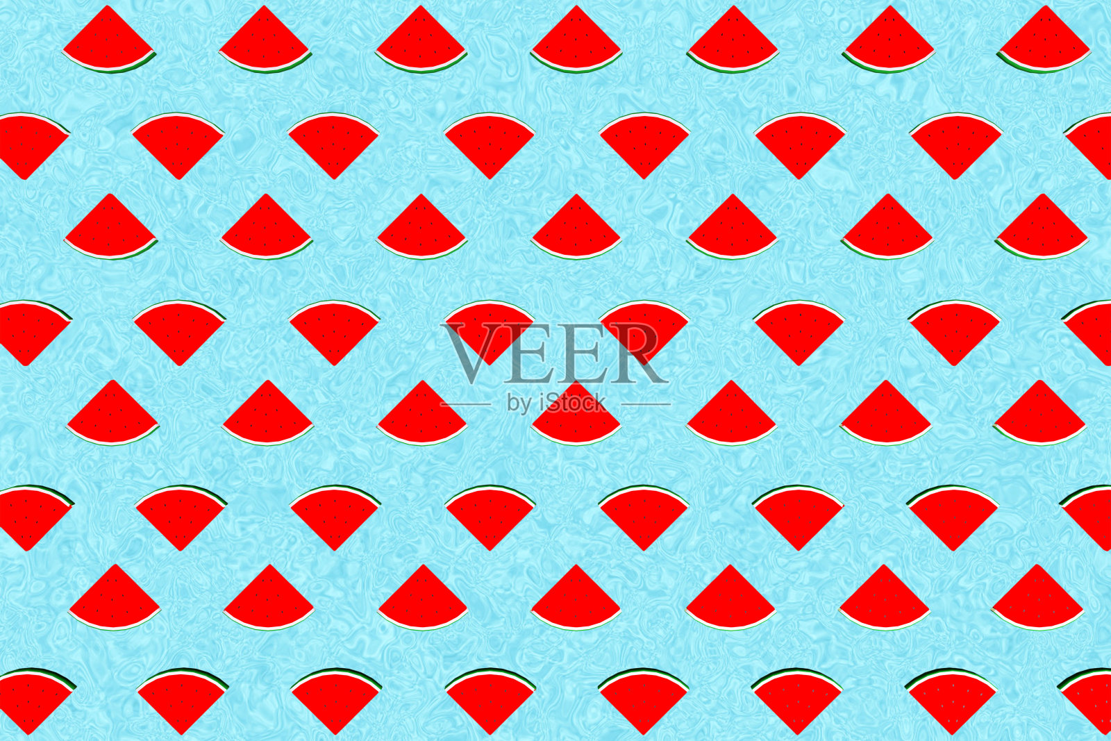 夏季概念：大量西瓜排列照片摄影图片