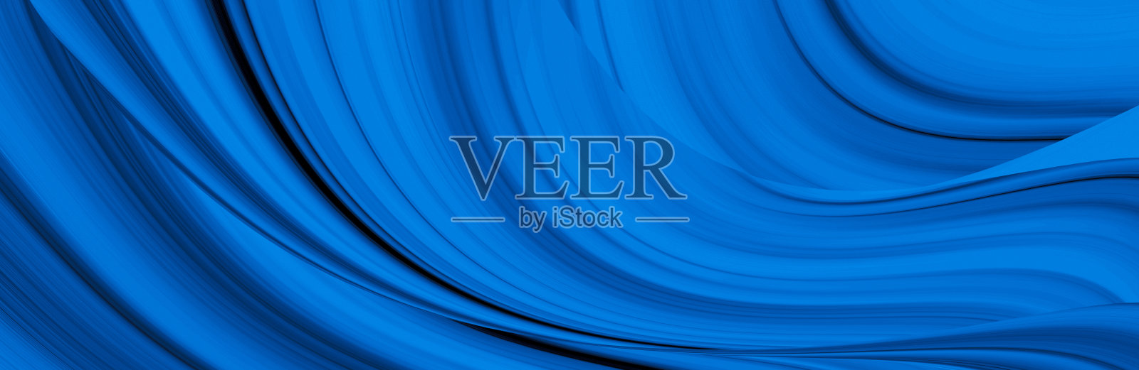 抽象的蓝色和黑色是浅色的图案，带有渐变，是用地板墙的金属质感，软技术对角线背景黑色，黑色，干净，现代。照片摄影图片