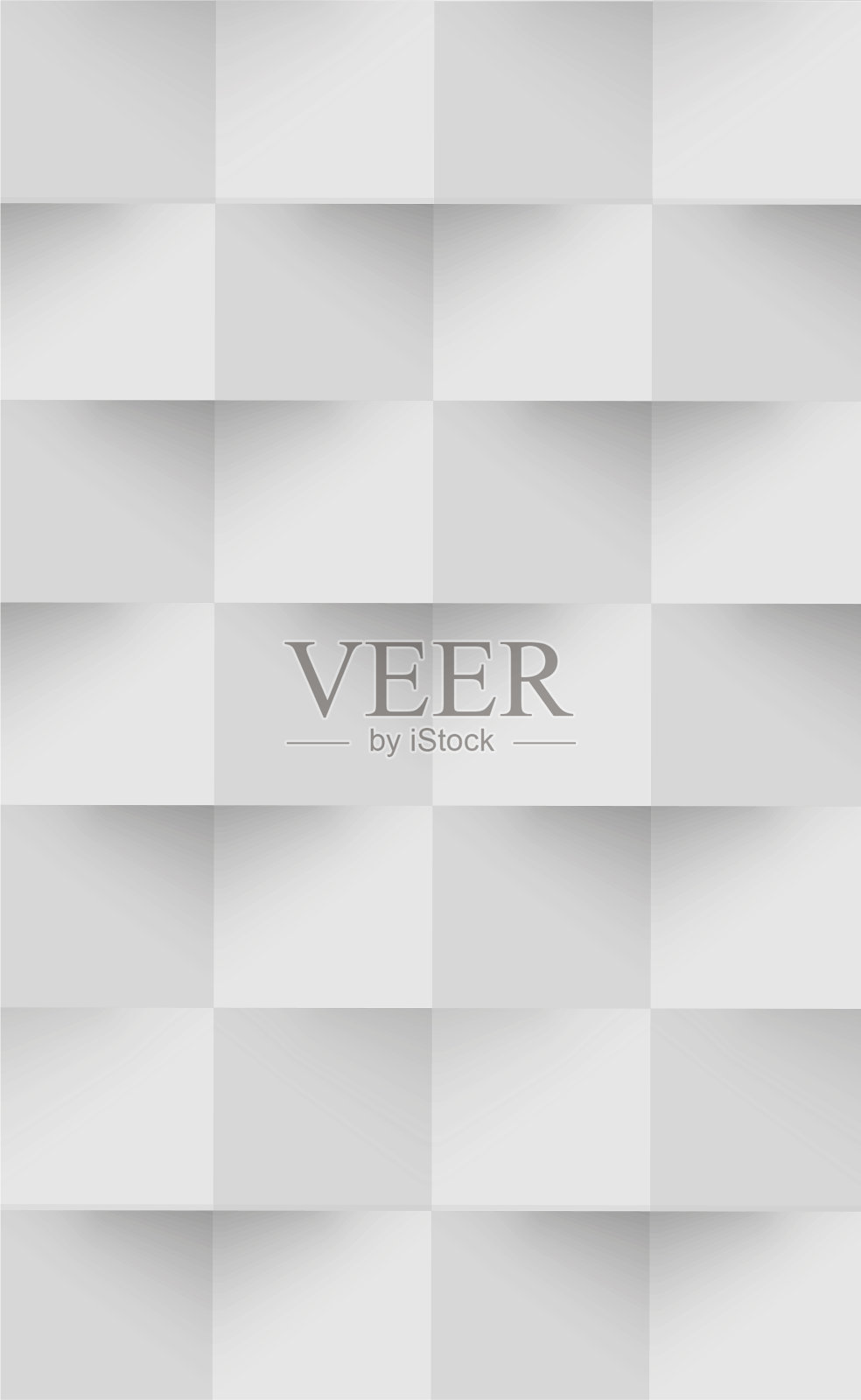 抽象的白色背景web模板方块插画图片素材