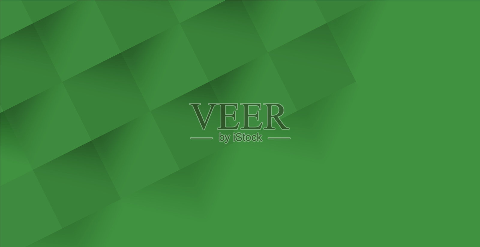 抽象的绿色背景web模板方块插画图片素材