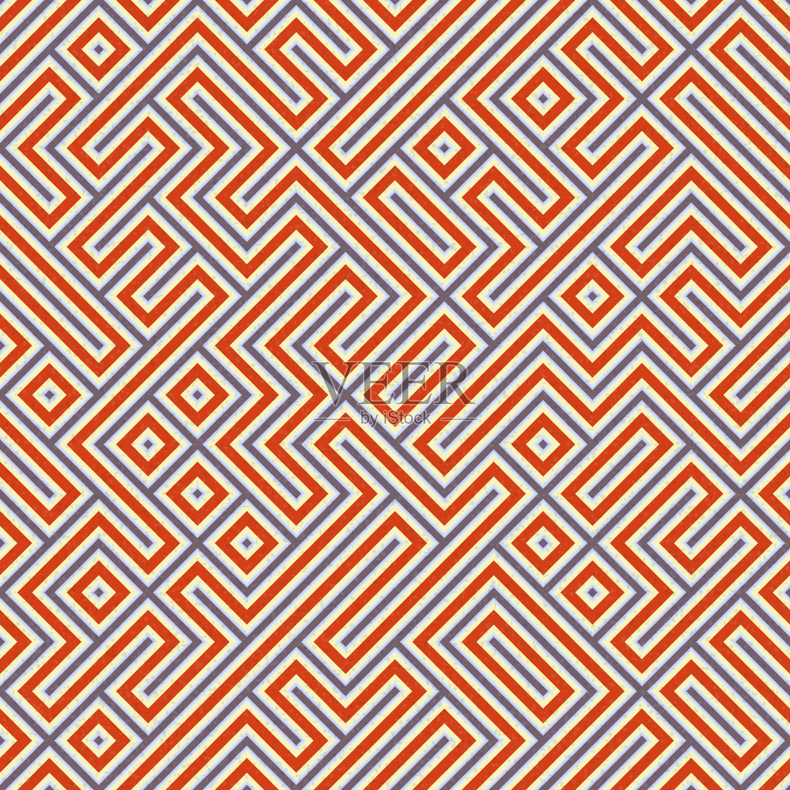 抽象几何图案生成计算艺术插图插画图片素材