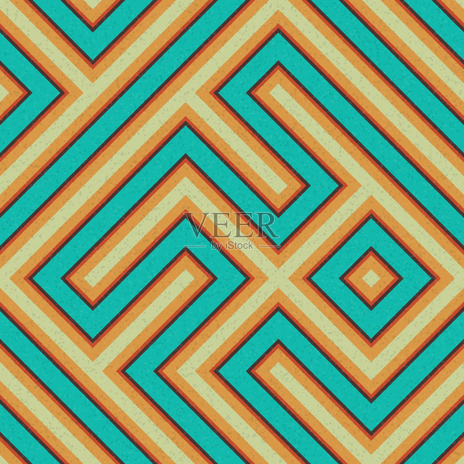 抽象几何图案生成计算艺术插图插画图片素材