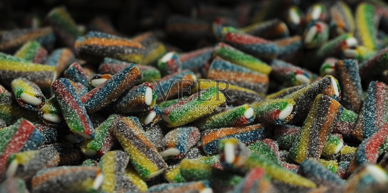 质地可口的彩色果冻糖果照片摄影图片