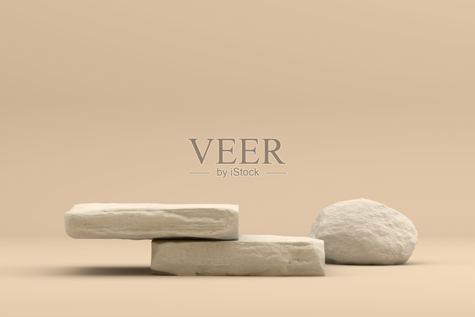 抽象平台，岩石石平台，最小的产品展示照片摄影图片