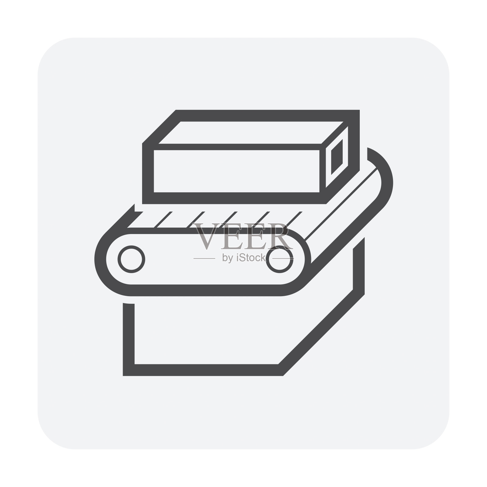 冶金或冶金生产行业矢量图标设计。插画图片素材