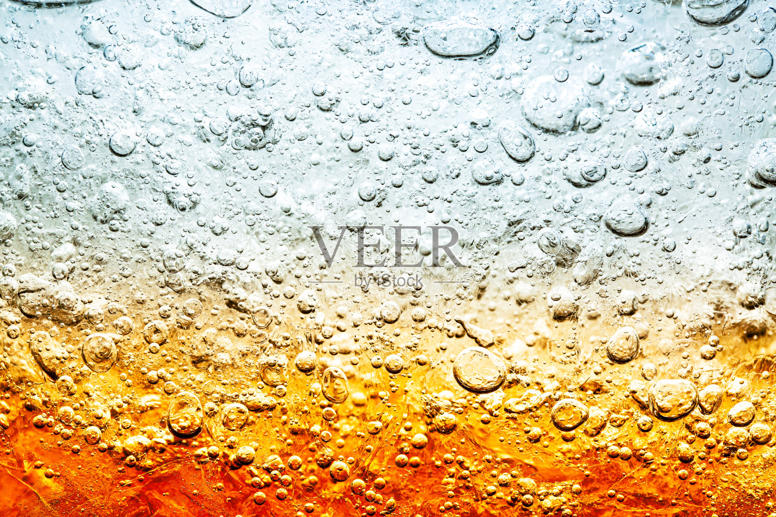 设计元素。啤酒泡沫宏观，可乐特写照片摄影图片