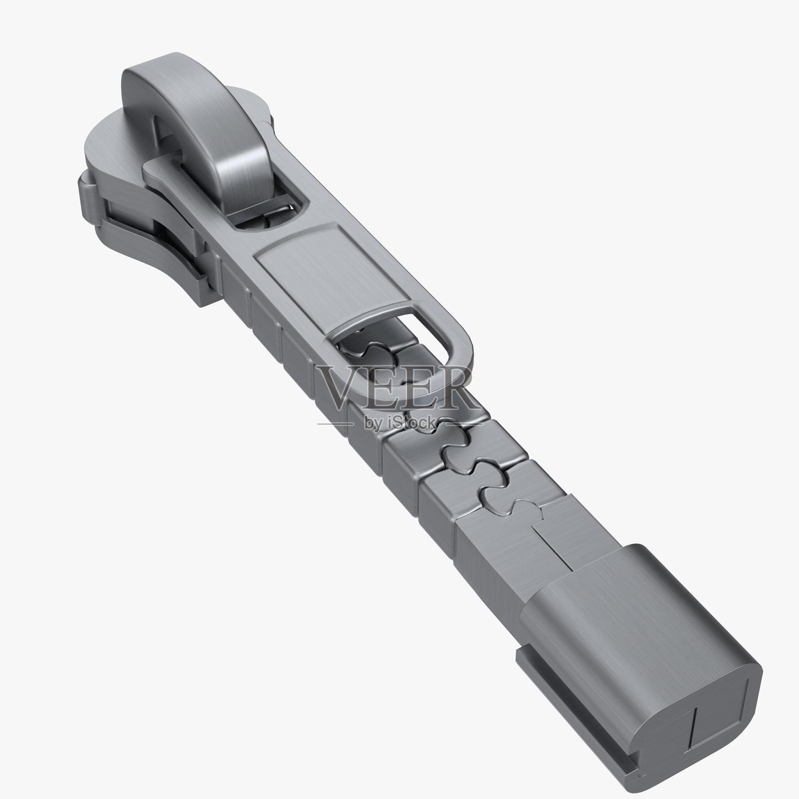 拉链扣照片摄影图片