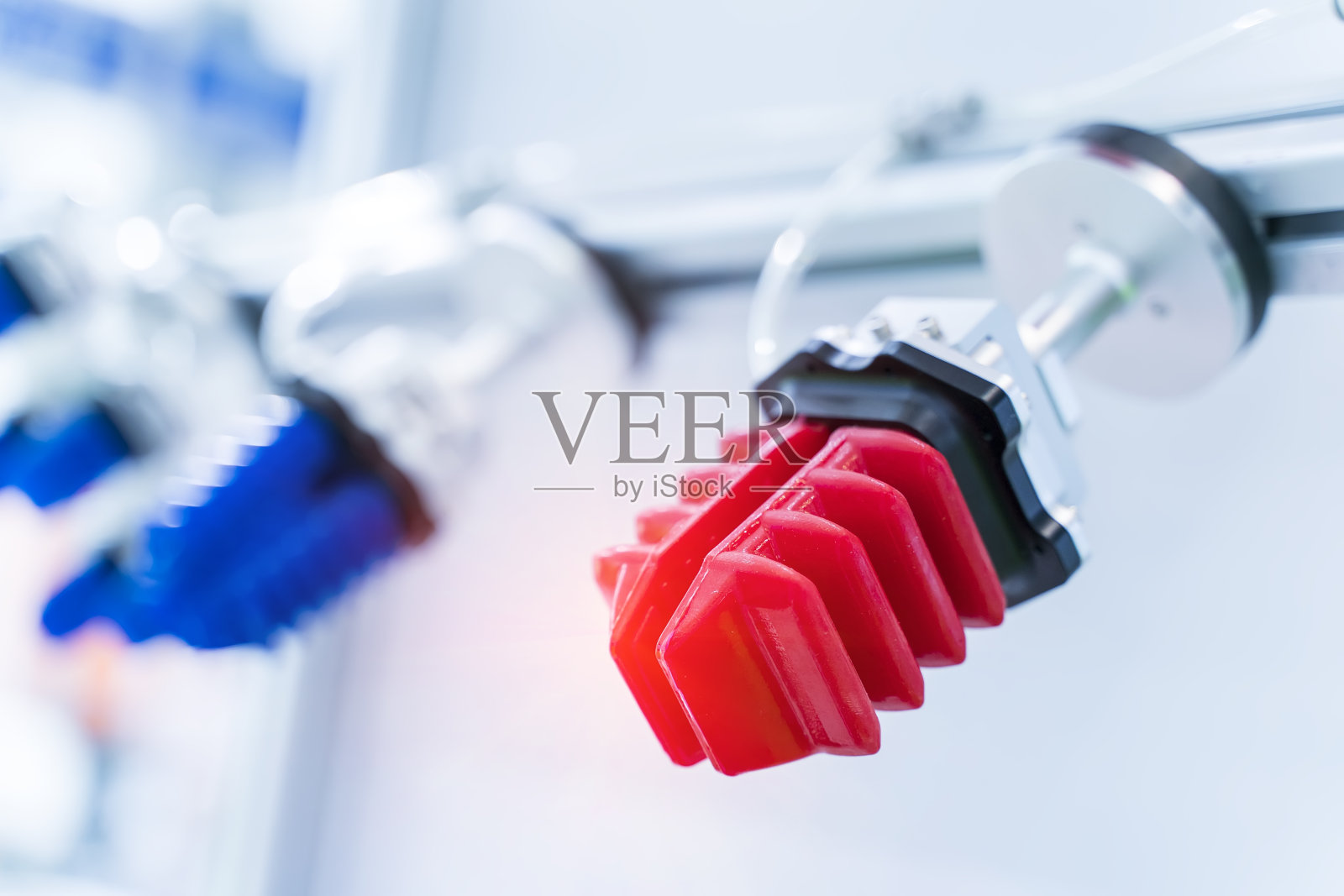 机器人与自动化系统控制在自动机械爪上的应用照片摄影图片