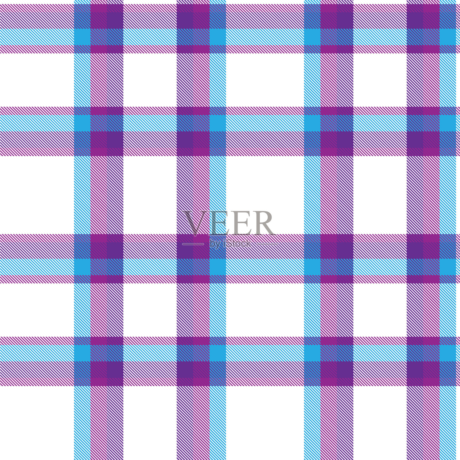 紫色渐变格子纹理无缝图案插画图片素材