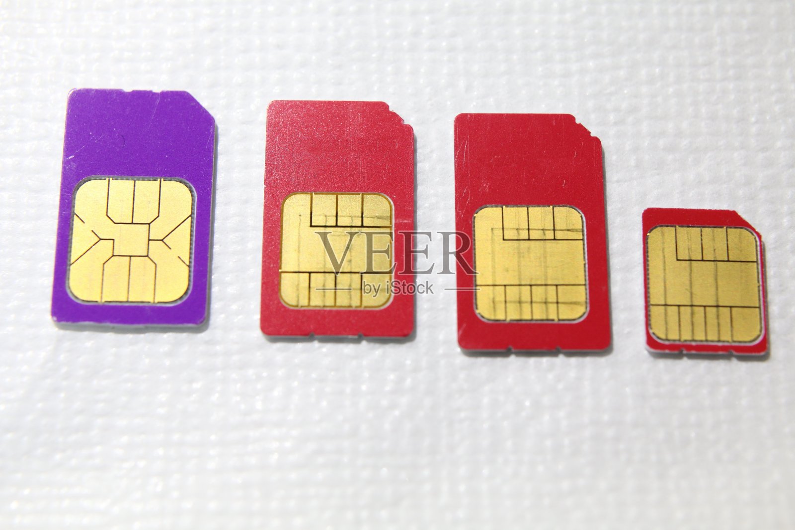 多色智能手机sim卡照片摄影图片