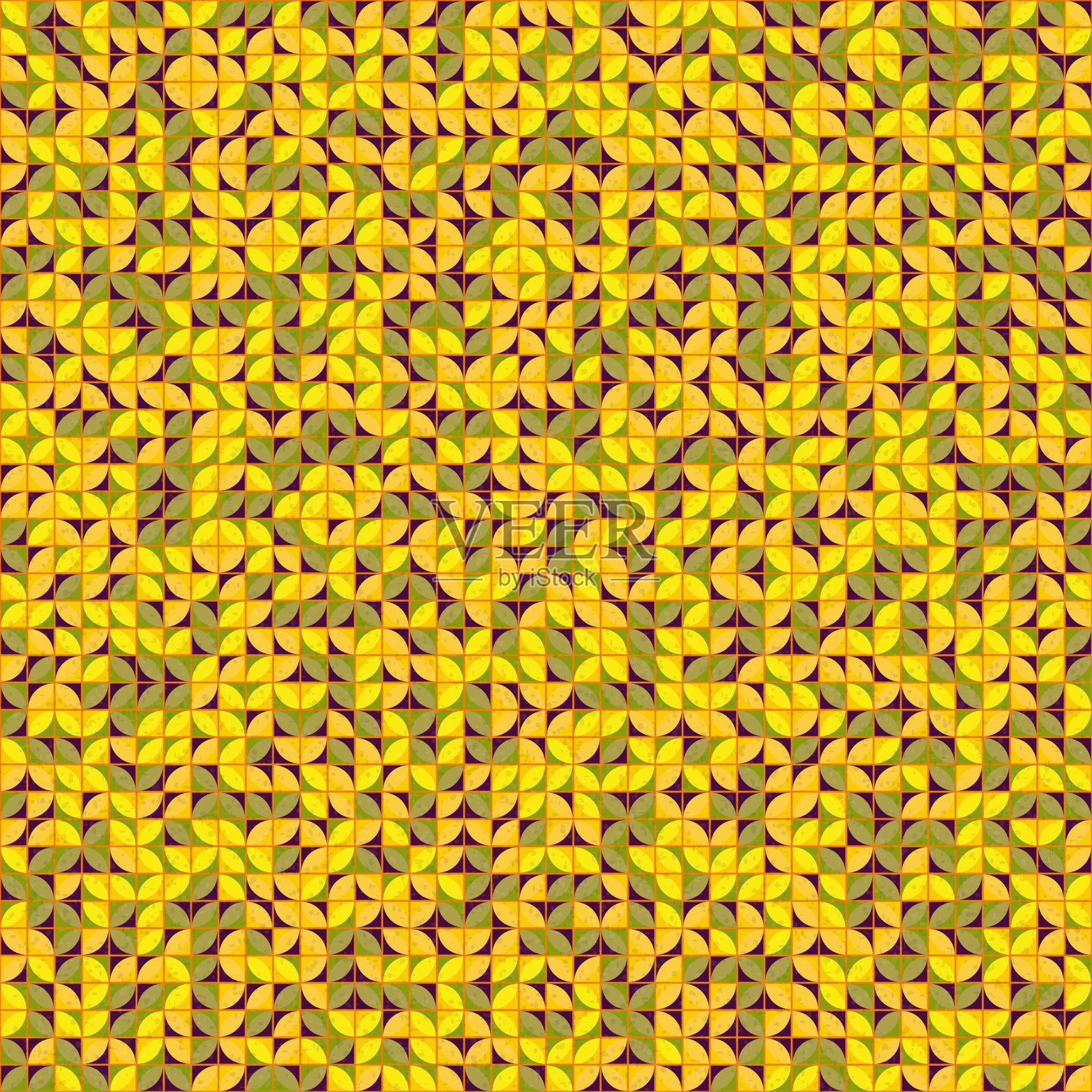 抽象几何图案生成计算艺术插图插画图片素材