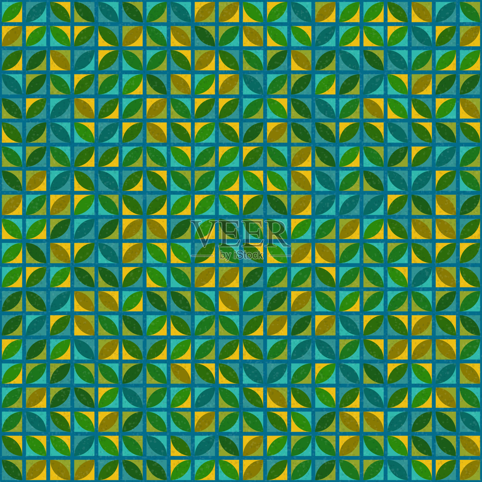 抽象几何图案生成计算艺术插图插画图片素材