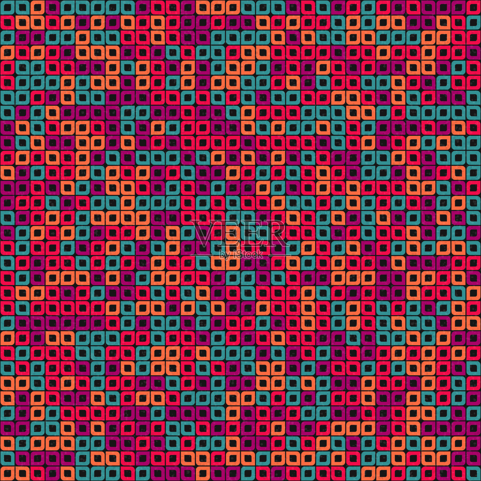 抽象几何图案生成计算艺术插图插画图片素材