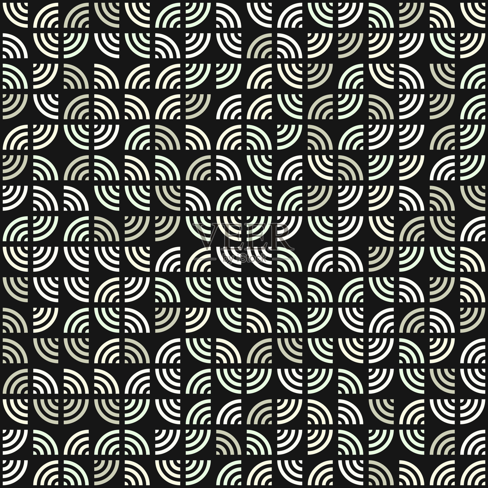 抽象几何图案生成计算艺术插图插画图片素材