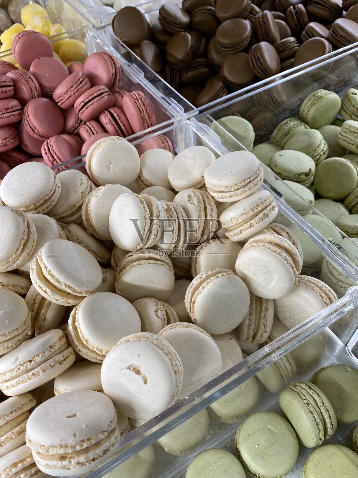 美味的杏仁饼干照片摄影图片