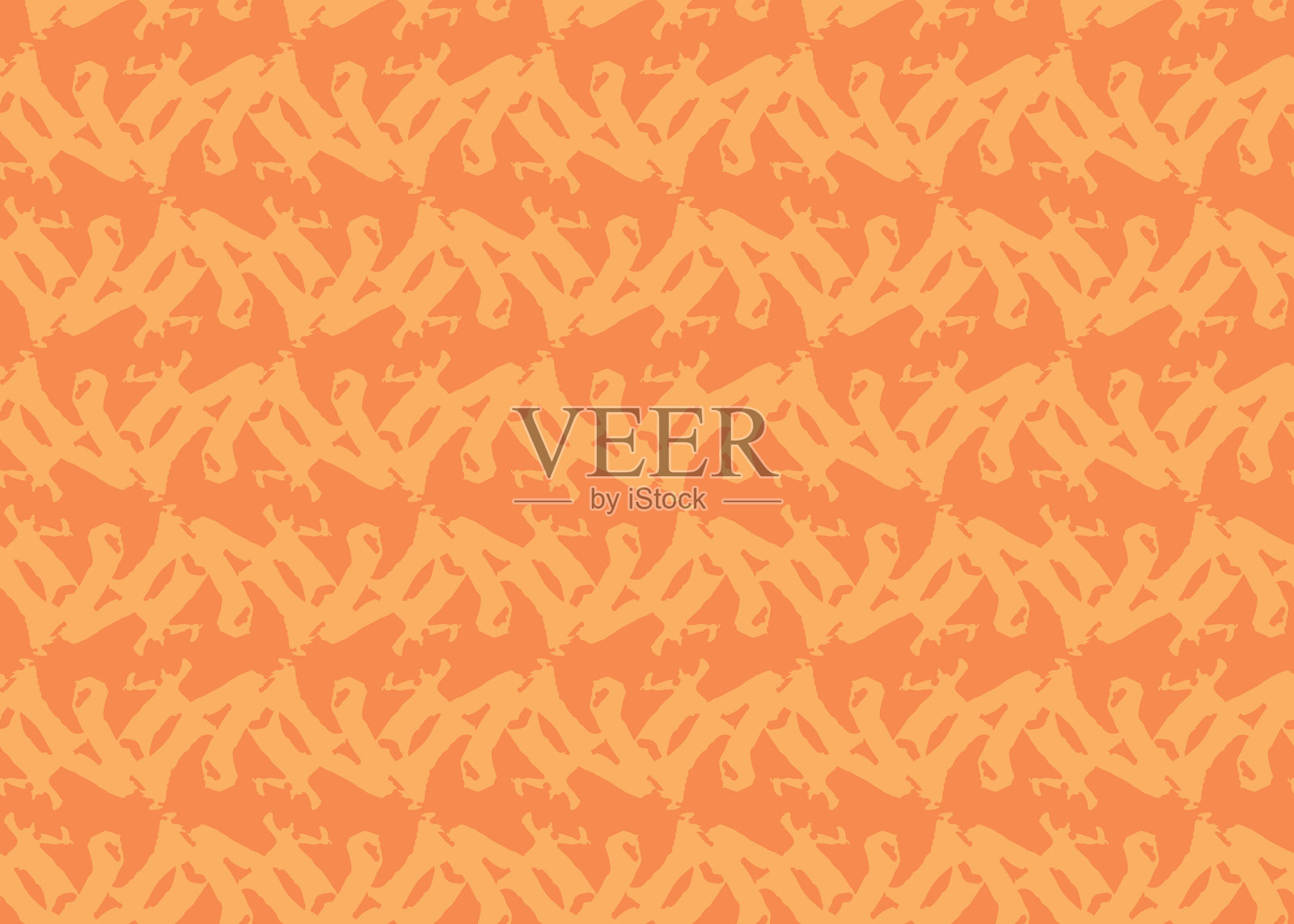 纹理背景无缝图案手绘插画图片素材