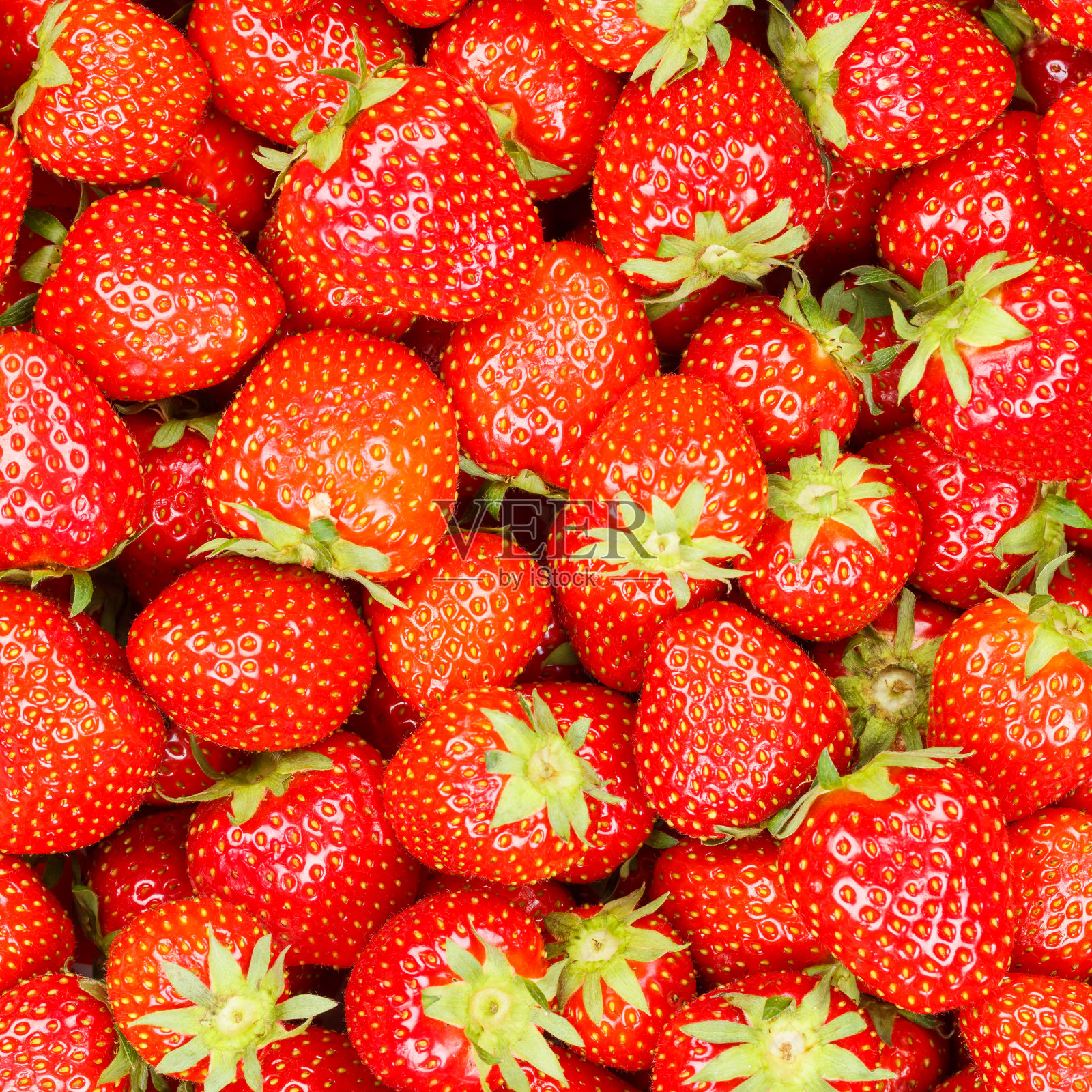 草莓浆果水果草莓浆果水果方块背景照片摄影图片