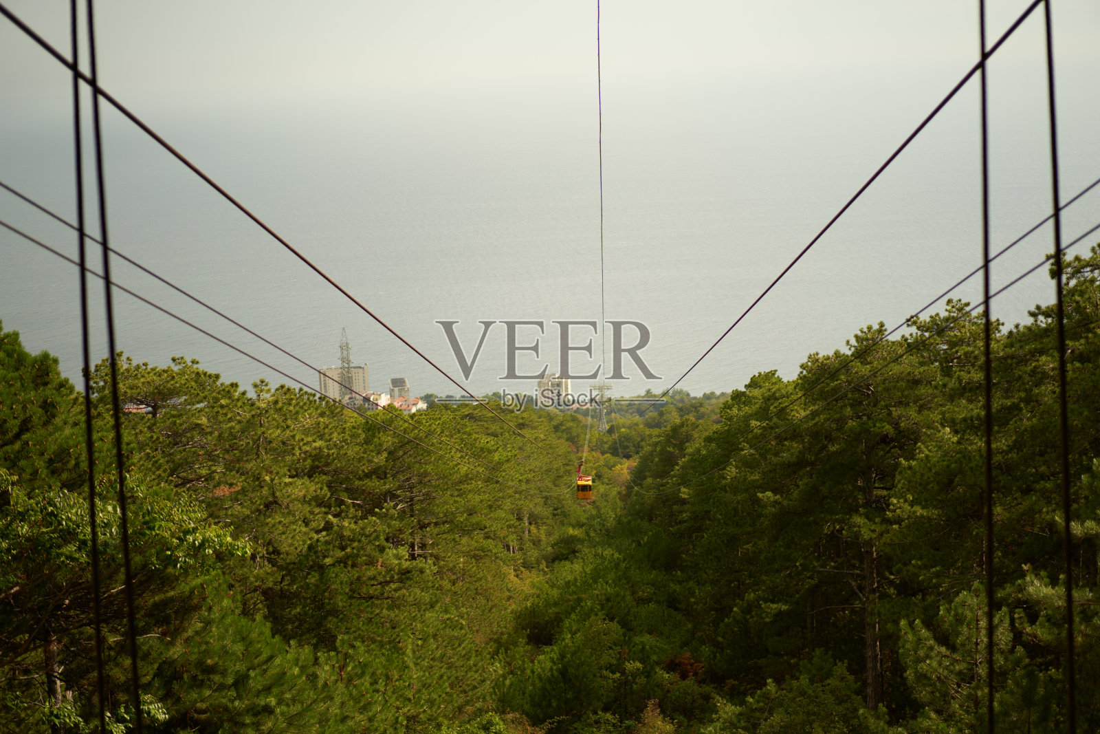 索道Mishorthe。从AI-Petri山上观看照片摄影图片