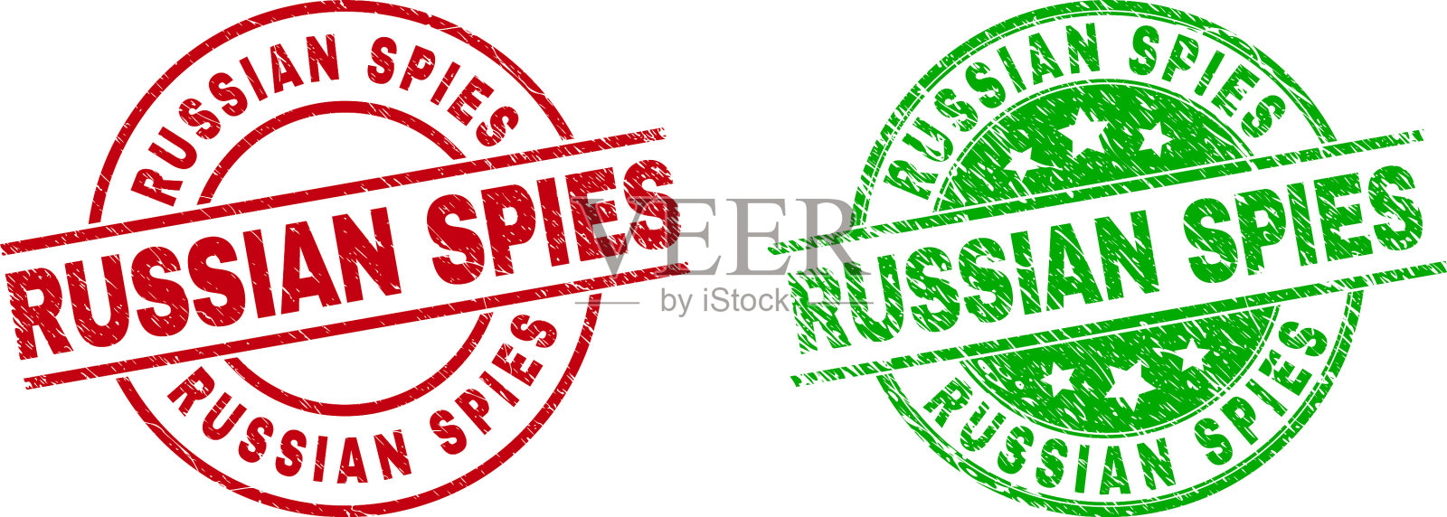 俄国间谍使用腐蚀的水印插画图片素材